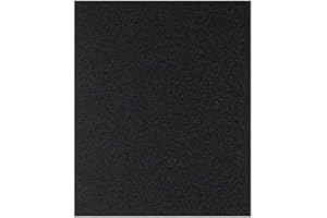 Bosch Accessories 2609256B99 Papier abrasif à usage manuel sic résistant à l'eau 230 x 280 mm P80, Noir