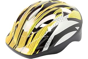 Eayoly Casco da Bici per Bambini, Leggero e Traspirante, per Ciclismo, Scooter e Skateboard - Regolabile, Circonferenza Testa 53-55cm