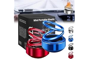 ZUYOKI AEXZR Mini chauffage cinétique portable, mini chauffage cinétique portable, mini chauffage cinétique, chauffage solaire à double anneau rotatif automatique pour voiture et maison, pour bureau, chambre
