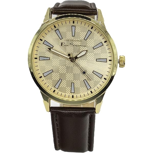 Ben Sherman Orologio Analogico Quarzo Uomo con Cinturino in Pelle WB036T
