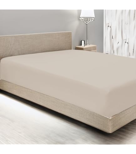 Sleepdown Lenzuolo Con Angoli In 100% Flanella Di Cotone Spazzolato