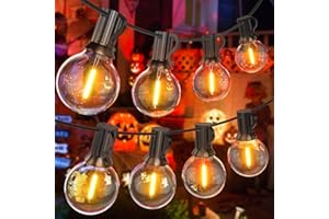 SUWIN Catena Luminosa Esterno 120FT LED Luci da Esterno Giardino, Catena Luci Impermeabile Lucine with 60+2 Filo Lampadine