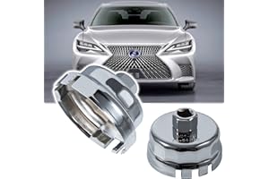 CTCAR Chiave filtro olio per Toyota Corolla/Prius - 64 mm 14 chiavi filtro olio per motori Toyota/Lexus/Scion da 1,8 litri, adatta per Prius V, Matrix, xD, CT200h, iM, iQ,