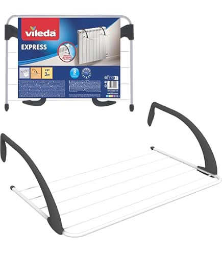 Metaltex - Secador de Ropa Gale voor Puerta, Color, Colada 11 m. Afmetingen: 3,5 x 58 x 87 cm