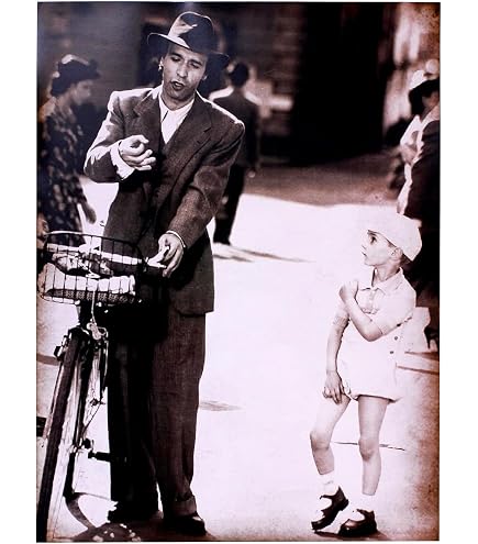 Quadro Vintage Gregory Peck E Audrey Hepburn - Stampa Su Legno 23x23 Cm