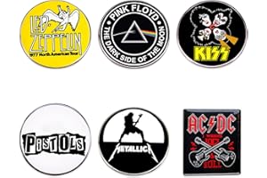 BDSHUNBF 6 Piezas Broche de Esmalte, Pins de Esmalte, Insignia Esmaltada, Pin de Solapa, Broche Pine, para Ropa, Mochila