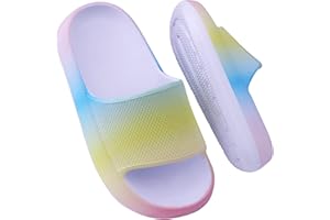 LAKIGE zapatillas de verano con diseño de nubes para niñas y niñas zapatos de baño antideslizantes para casa sandalias deslizantes para piscina y playa para niños 29-37 EU