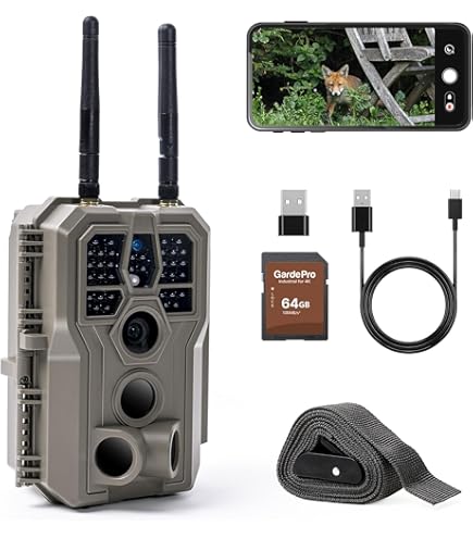 Fotocamera Da Caccia GardePro E8P Max - WiFi, Batteria 8000mAh, 64MP, Visione Notturna, Per Animali E Natura - Foto 9