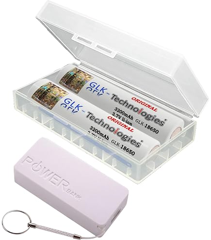 GLK-TECHNOLOGIES NiMH Akkus 3200 MAh - 4er Pack | Wiederaufladbar, Langlebig, Perfekt Für Kamera, Taschenlampe & Mehr
