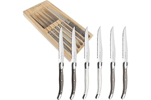 Lou Laguiole - Tradition, set di 6 coltelli da bistecca (ref. 2511MWWA00K35)