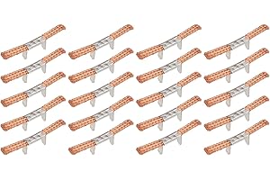 EMSea 20 Pièces Brosse Conductrice de Voiture Télécommandée Voiture Jouet Brosse en Métal pour Voiture de Course sur Piste Télécommandée Voiture Jouet Télécommandée Électrique