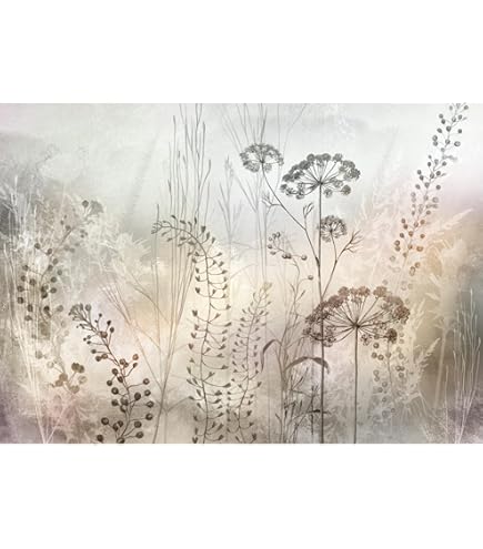 Fotobehang Dragonfly Pond - Meerkleurig - 2,50m x 350cm