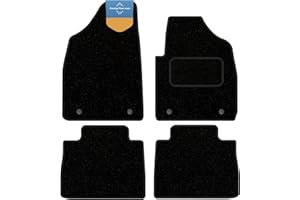 PRESTIGE FLOOR MATS LTD Prestige Mats - Tailored Car Floor Mat - Fits MG MOTORS HS AUTO 2019-2023 - Black Carpet - Non Slip Car Floor Mat - Edged with Black Cloth Binding