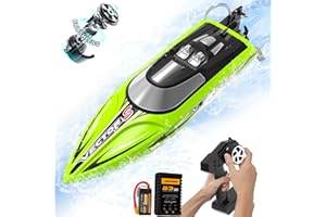 volantexrc Barca radiocomandata per piscine e laghi 30MPH Vector S High Speed telecomandata per bambini e adulti, funzione autoportante, con 1 batterie e funzione inversa