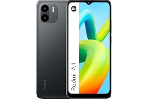 Xiaomi Redmi A1 Smartphone (6.52 Zoll, 32GB Speicherplatz, 5000 mAh Akku) Handy, Schwarz