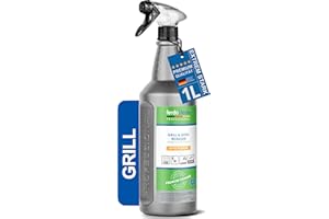 ‎FERDOCLEAN ferdoclean Grillreiniger Gasgrill 1L Fettlöser | Rauchharzentferner für Grill Grillrost reiniger & Backofenreiniger mit Aktiv Schaum Backofenreiniger | Gasgrill BBQ Kraftreiniger Ofenreiniger