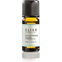 ELIXR Eukalyptusöl I Ätherisches Eukalyptus Öl zur Aromatherapie I Zertifizierte Naturkosmetik I 10 ml I Eucalyptus Oil…
