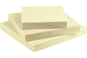 ‎SEEBAUER LIVING SEEBAUER living Schaumstoff VISCO RG 50/30 (Sehr weich) Memory-Schaum Topper Matratze (30 x 30 x 3 cm)