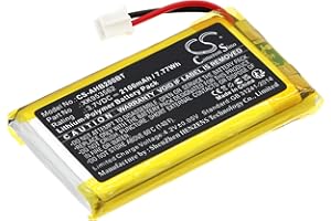 TCTK TECHTEK Battery 2100mAh compatible with [Ajax] AJ-HUB-W/B, AJ-HUB2-W/B, AJ-HUB2PLUS-W/B, AJ-HUBPLUS-W/B, Hub, Hub 2, 2 Plus replaces XK953562