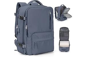 SEAFEW Mochila Viaje Cabina Avion 40x20x25 para Ryanair Mochilas para Mujer Bolsa de Cabina Equipaje de Mano Cabina Avion Mochila de Senderismo Mochila Impermeable Cabina Mochila