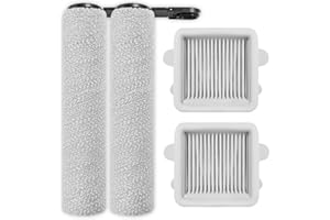 SOYVA Replacement Part Original Roller Brush, HEPA Filter, Compatible with Roborock F25 / F25 LT / F25 RT / F25 ACE / F25 ALT, Replacement Part for Wet and Dry Vacuum Cleaners (Set 01)