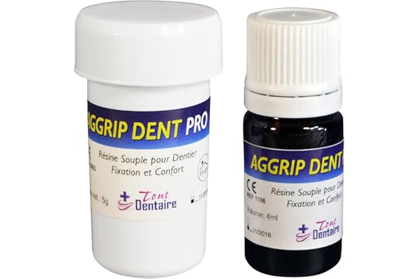 AGGRIPDENT PRO - Fixer votre dentier sans Colle Dentaire pendant 12 mois !