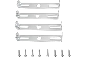 Yhuasia 4 Piezas Soporte Luminaria Techo,Placa Fijación para Lámpara Suspensión,Soporte Placa Techo,para Accesorios para Portalámparas Iluminación Araña Techo De Oficina En Casa (Plateado)