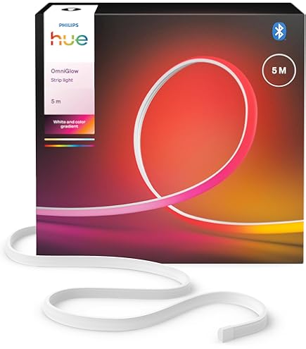 Philips hue Light Strips Plus 5 metre (1 x 2 m + 3 x 1 m) : Amazon