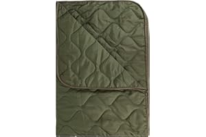 Tongcamo Poncho Liner Military Woobie Outdoor Camping Woobie Blanket for Travel, Beach, Grass, Picnic, Car Emergency, Outdoor, Survival