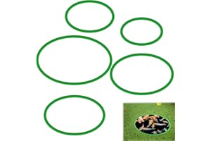 BANJIABB Lot de 5 anneaux d'alimentation pour aquarium, plantes flottantes, anneau d'alimentation pour aquarium, anneau de nourriture pour bassin, anneaux de plantes flottantes, pour maintenir ou séparer les