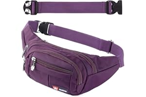 AIRZYX Sac Banane étanche - Convient pour Les Voyages, Le Sport et Toutes Les activités de Plein air - Sac Banane pour Homme et Femme - Sac Banane étanche pour la Course à Pied