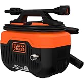 Black + Decker 1300 Watt, 110 Bar Yatay Basın&ccedil;lı Yıkama Makinesi, BEPW1300H-QS