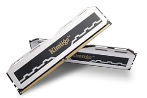 Kimtigo DDR4 16GBx2 3200 MHz UDIMM 288 Pin PC Computer Desktop Memoria Unbuffered Non-ECC Modulo Ram Aggiornamento PC4-21300 CL19 1.2V