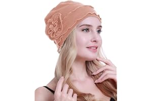 osvyo Chemo Headwear Turban Cap for Women - Cancer Beanie Hair Loss Sealed Packaging
