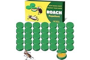 Yineaae Kakerlaken Monitoring Gel Set, 36 Stück, für Innenräume, Küche, Haus und Wohnmobil