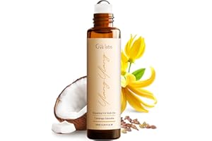 Gya Labs Ylang Ylang Roll On, Ylang Ylang Perfume Oils for Women