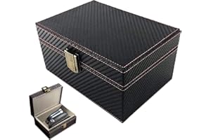 Valart Caja Faraday para Llaves del Coche Jaula Inhibidora para Bloquear Señal RFID Protector Seguro para Tarjeta de Crédito Reloj Llave del Coche Antirobo Anti-Hackeo(Caja Pequeña 11.5*9.5*6.5 cm)