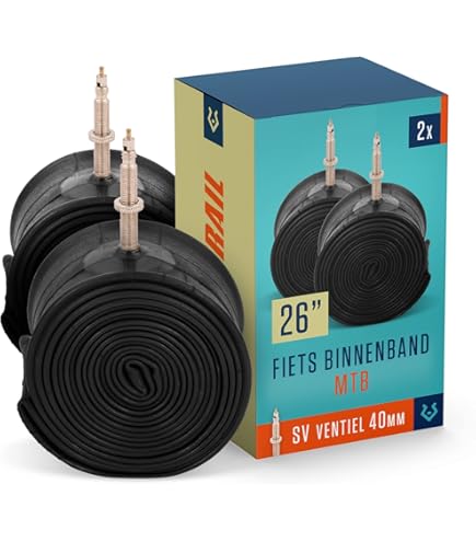 CYCLAMI 2 stuks MTB TPU fietsbinnenband, ultralicht 65 g MTB-binnenband