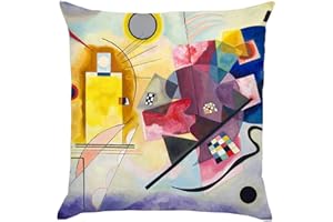 My Custom Style Federa Full Print Magico 40x40#Arte-GialloRossoBlu Kandinsky#