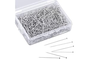 TK GRUPPE TIMO KLINGLER 50 gr. Aprox. - 1500 Piezas Chincheta, alfiler de Cabeza de 13 mm para Manualidades y Costura como Pascua y confección