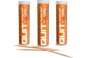 Xero Picks Zahnstocher mit Aroma, zum Rauchen aufzuhören, nikotinfrei, 3 Stück