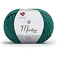 heartbeats Merino Pure is 100% Pure New Wool with Melange Effect (Wool Mark Certified), Oekotex Class 1 Certified Pack of 2 Balls - 50Gm Each, Shade No - Mnp7