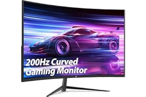 Z Z-EDGE Z-Edge Monitor Pc Gaming Curvo 27'' 200Hz, 1ms MPRT, Supporto 165 Hz & 144 Hz (HDMI), Schermo Full HD(1920x1080), 1500R VA, FreeSync, HDMI*2 & DisplayPort 1.2, Altoparlanti Integrati - Nero