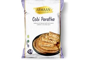 ARMAAN Frozen Gobi Paratha - Four Pieces - The Perfect Indian Authentic Treat