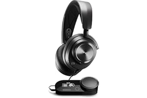 SteelSeries Arctis Nova Pro - Cascos Gaming Con Cable Multisistema - Audio alta res - Audio espacio 360° - GameDAC Gen 2 - Micro ClearCast Gen 2 - PC, PS5, PS4, Switch 2