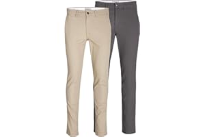 JACK & JONES Pantalon Chino Pack de 2 Pantalon Chino Slim Fit