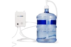 VEVOR Abgabepumpe 3,78 l/min, Wasserpumpe 35 W, Wassersystem in Flasche, 40 PSI 11-22 l, Wasserversorgungssystem in Flaschen