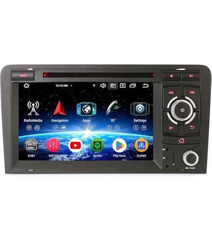ES9022S 7 Zoll 8-Kern 8GB RAM 128GB ROM Android 14 Autoradio Für Seat Ibiza GPS Navigation Carplay Android Auto Dsp Ips Touchscreen Wifi 4g