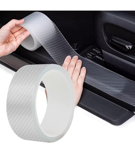 Opaltool 3D-carbonfolie, zelfklevend, met kunststof schrapers, 3M carbonfolie, vinyl, zelfklevende folie voor doe-het-zelf auto, motorfiets, binnen en buiten, autosticker