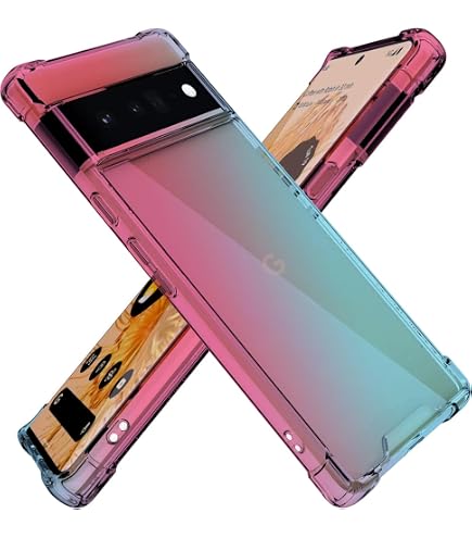 Custodia Per Google Pixel 6 Pro Con Fiori Viola – Antiurto A 3 Strati, Protezione Integrale